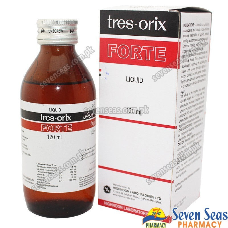 Tres Orix Forte 120ml Syrup