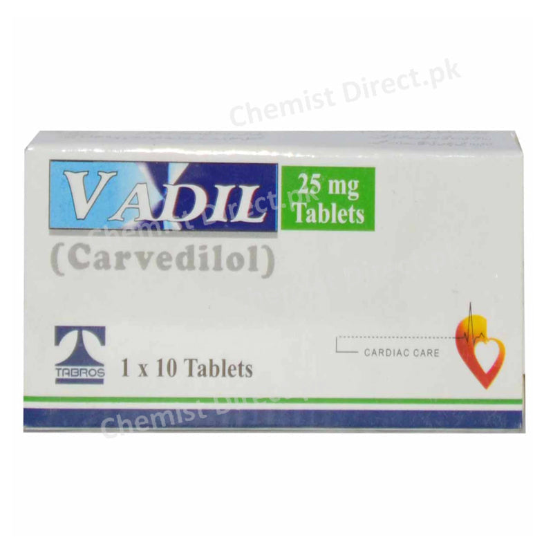 Vadil Stk 25mg Tablets