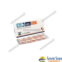 Vadil 3.125mg Tablets