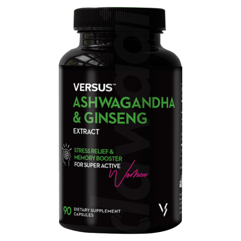 Versus Ashwagandha & Ginseng 90 Capsules