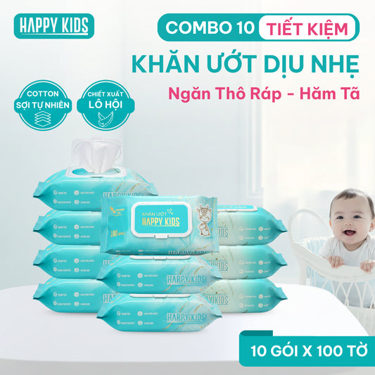 Happy Kinder Kids Wipes 15PCS
