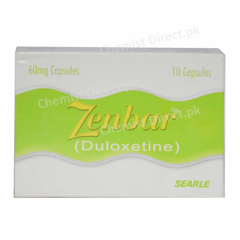 Zenbar 60mg Capsules