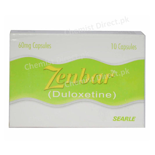 Zenbar 60mg Capsules