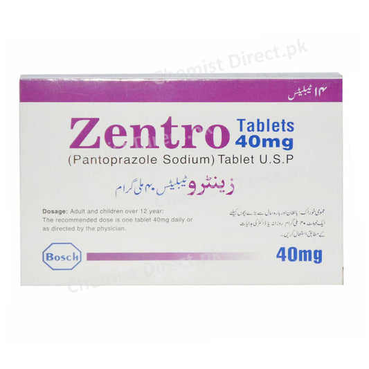 Zentro 40mg Tablets
