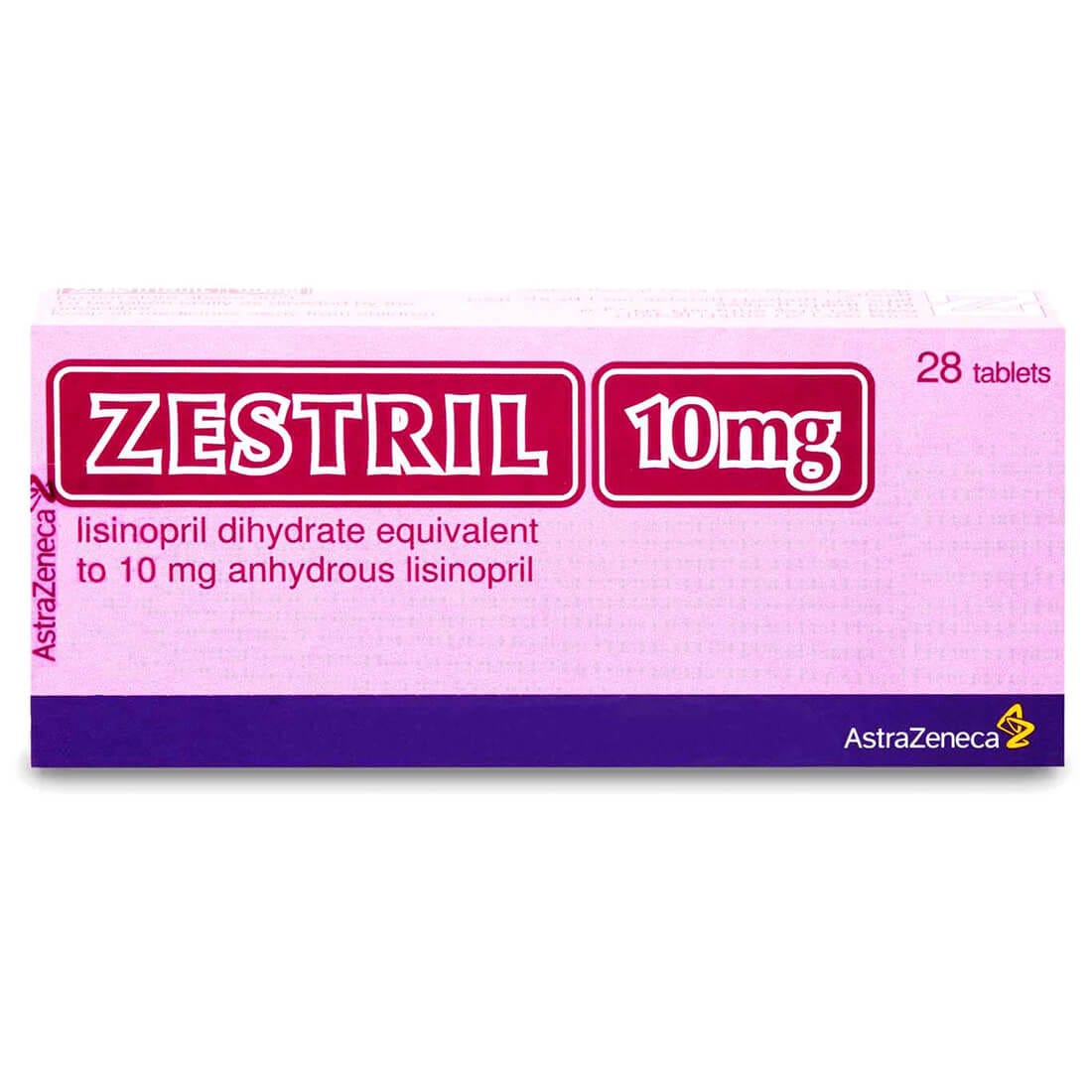 Zestril 10mg Tablets (28s)