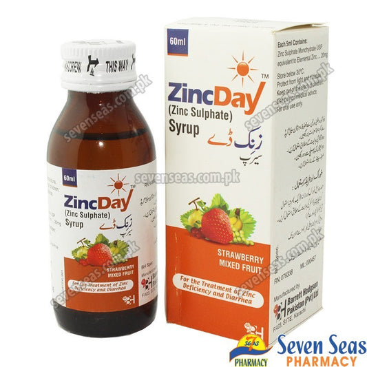 Zincday 60ml Syrup