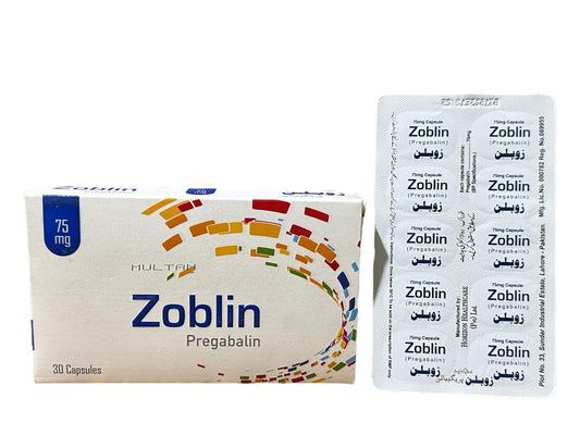 Zoblin 75mg Capsules