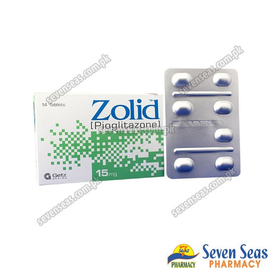 Zolid 15mg Tablets