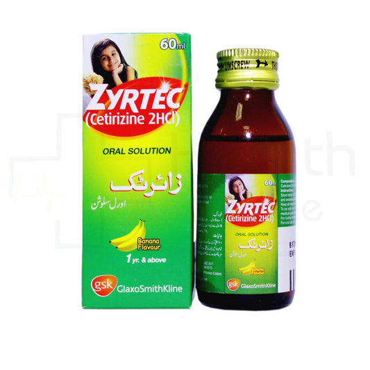 Zyrtec 60ml Syrup