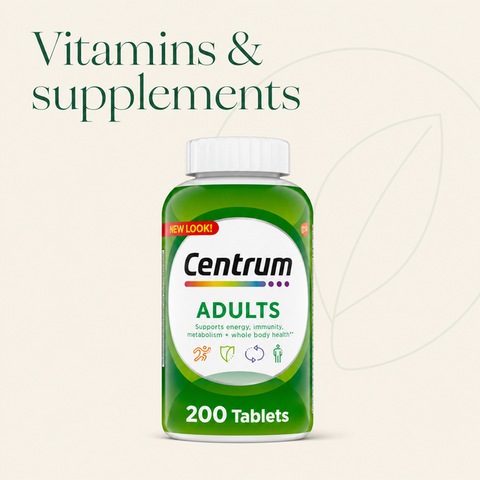 Vitamins & supplements
